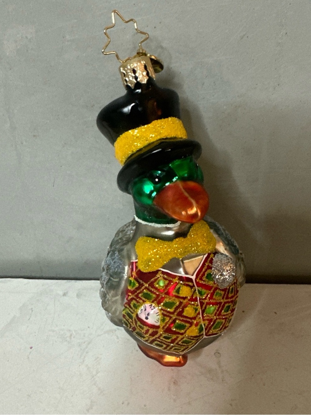 RADKO PEABODY MEMPHIS DUCK ORNAMENT
